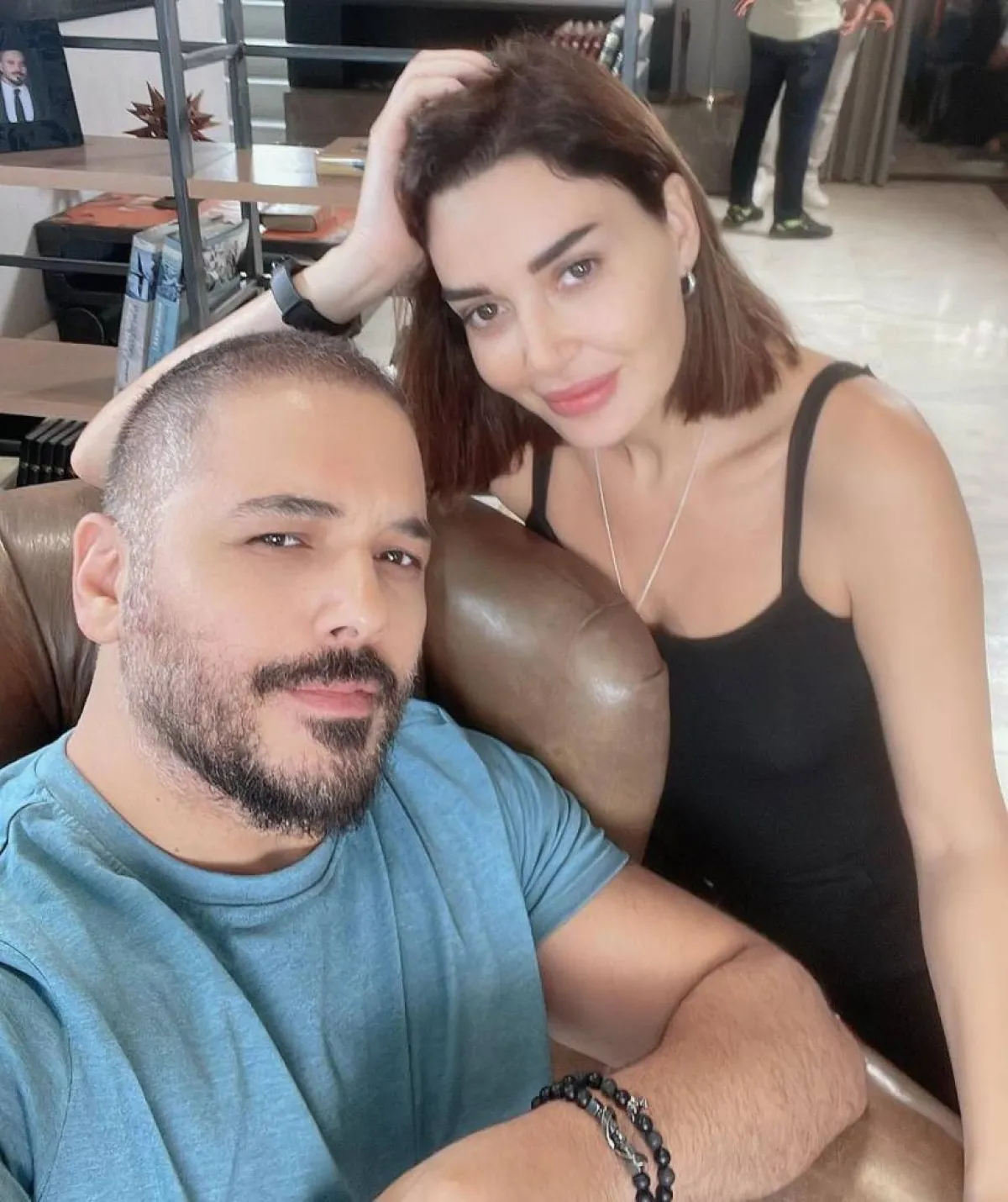 سيرين عبد النور ورامي عياش - صورة من حسابها على انستغرام