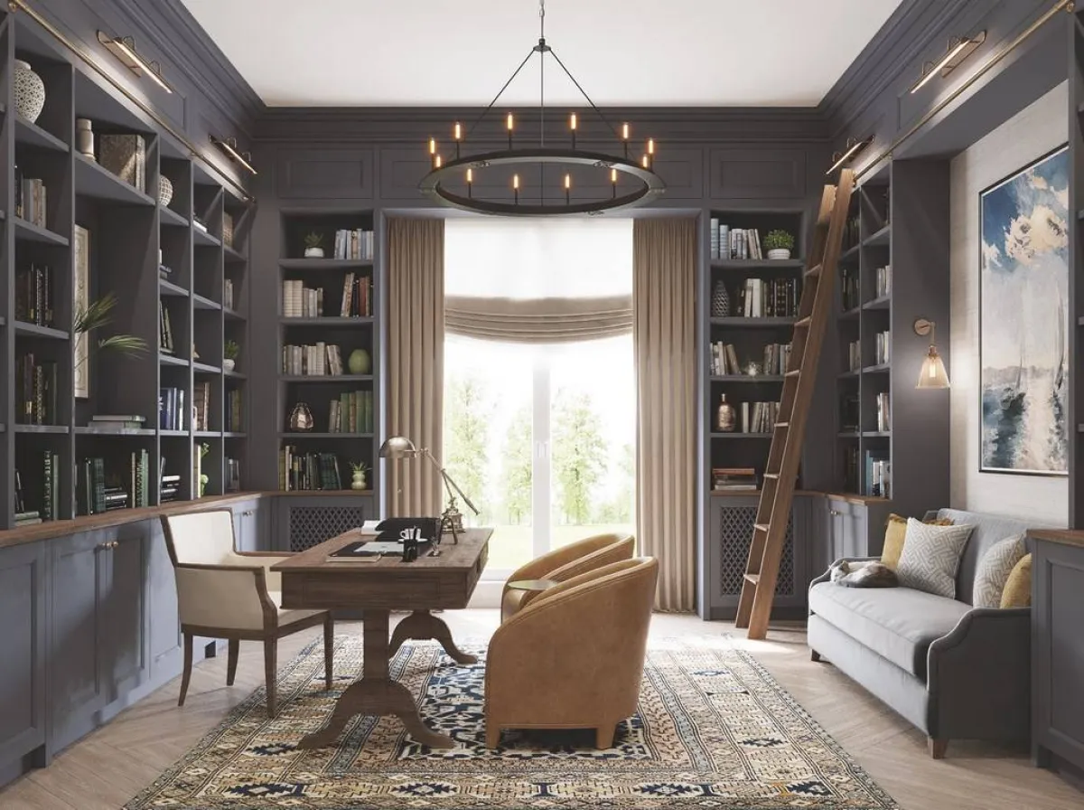 مكتب منزليّ 