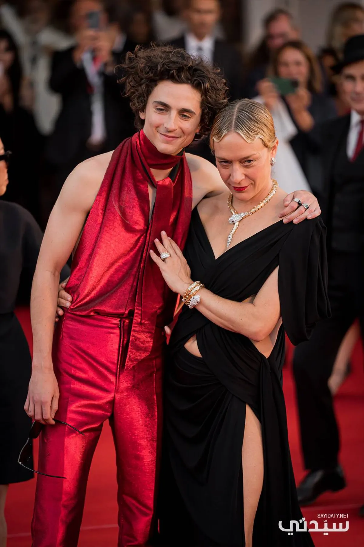 كلوي سيفيني وتيموثي شالاماي