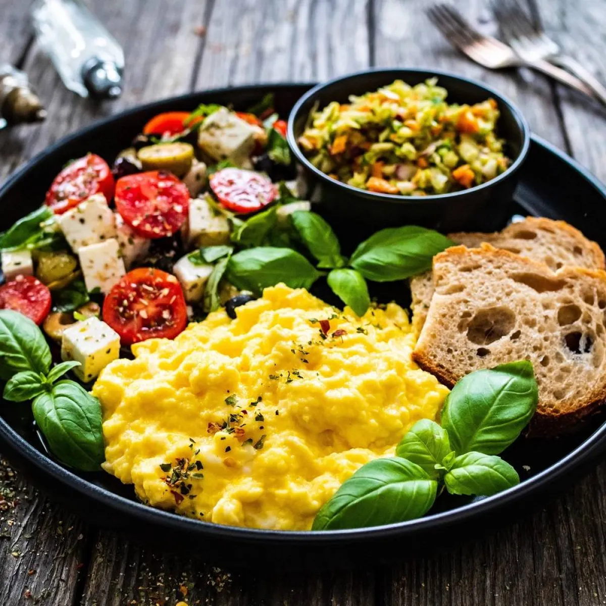 صورة لطعام يمتلئ بالدهون