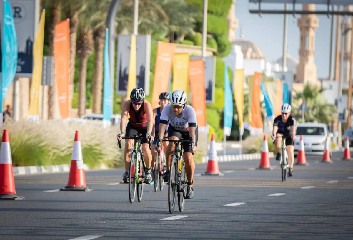 تعزيز نشر ثقافة ممارسة النشاط البدني بين النساء. الصورة من "وام"