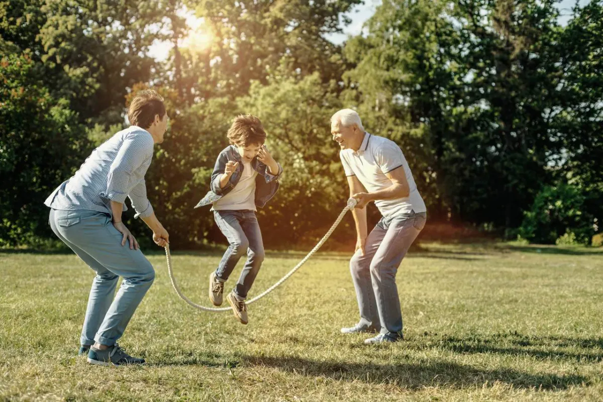 صورة للعبة نط الحبل