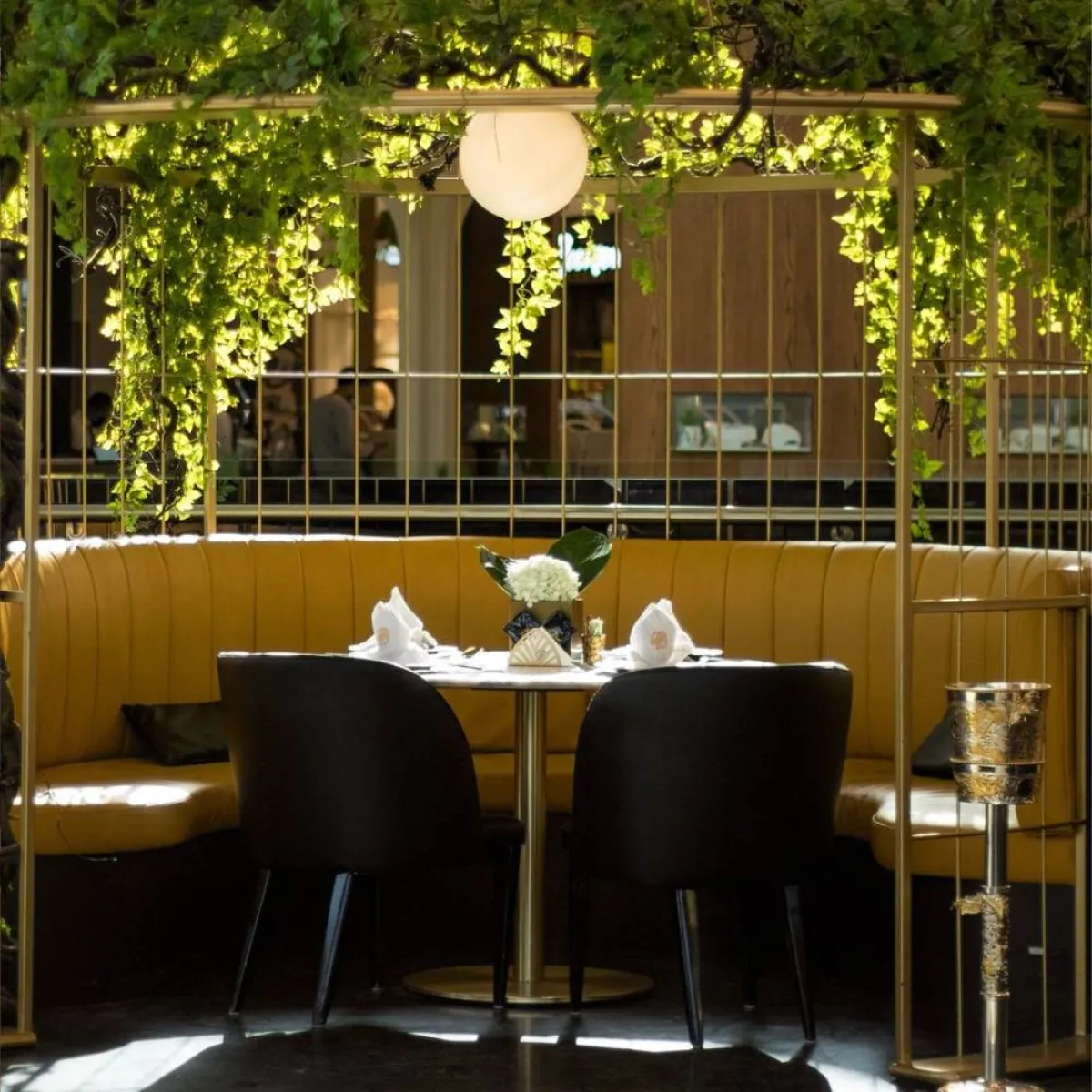 أفخم مقاهي رياض بارك - الصورة من حساب كافالي كافيه على إنستقرام