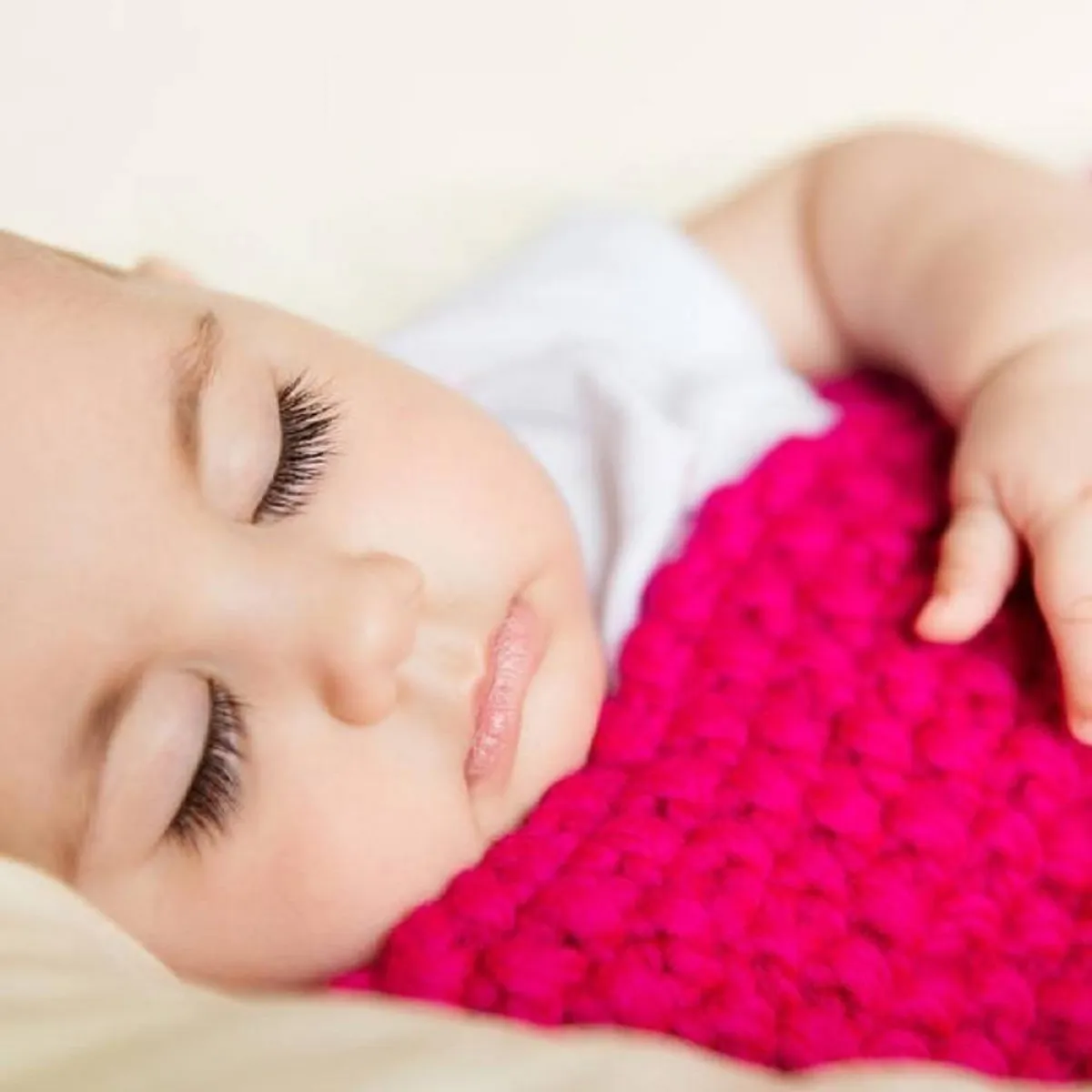 صورة لطفل نائم