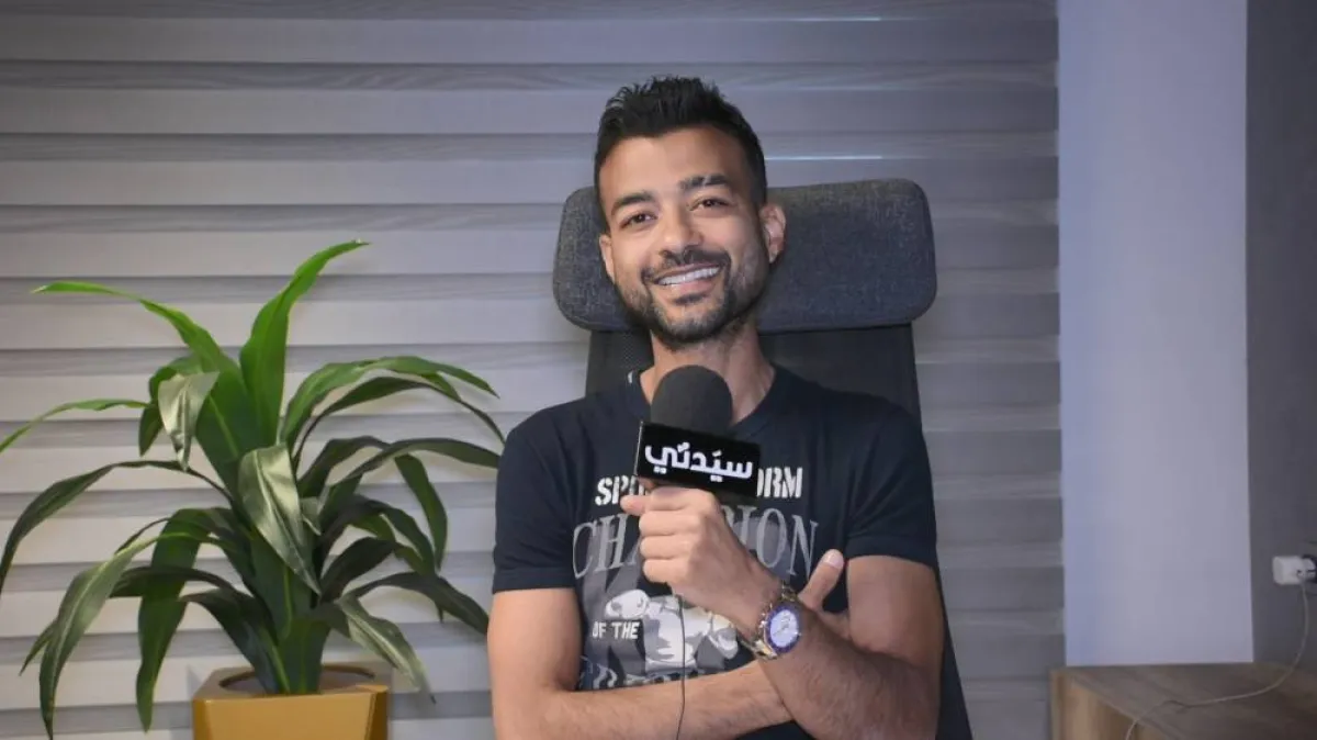 هيثم شاكر خلال لقائه بسيدتي- تصوير محمد عربي