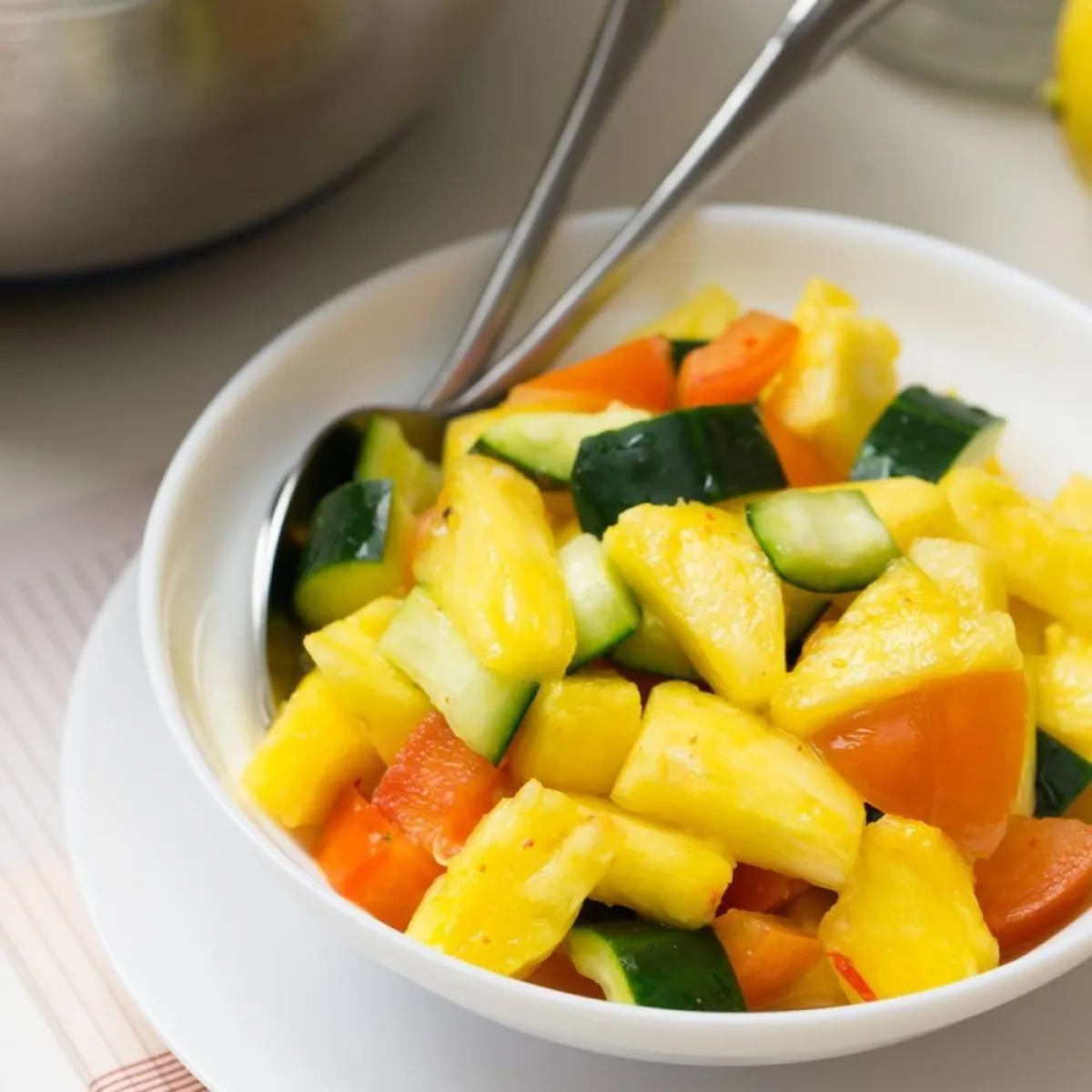 صورة لفاكهة مقطعة