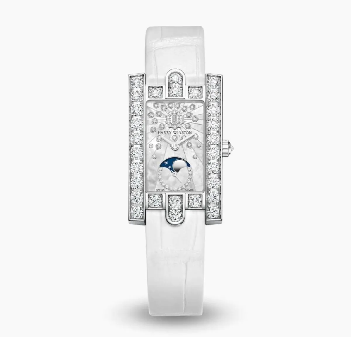 ساعة Avenue Classic Moon Phase من هاري وينستون Harry Winston 