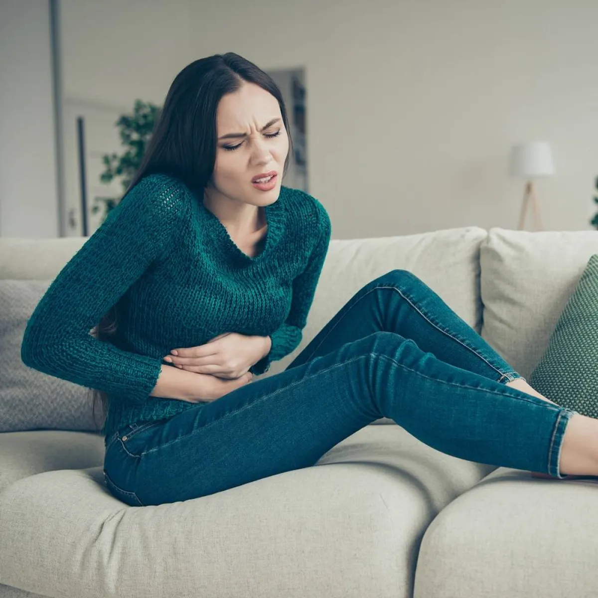 صورة لحامل تتوجع