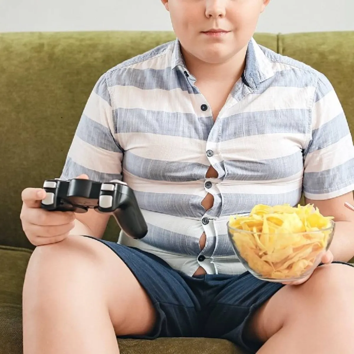 صورة لطفل سمين