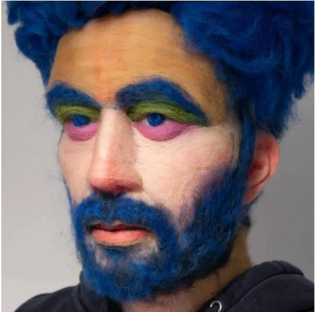 تماثيل من الصوف غير المنسوج 