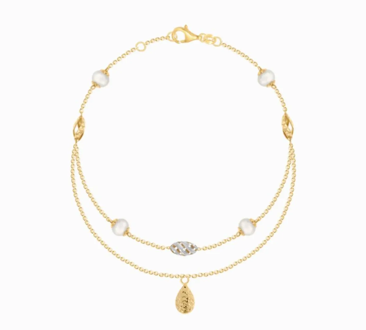 خلخال اللؤلؤ من داماس Damas