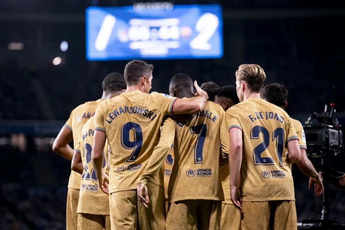 صورة لفريق برشلونة