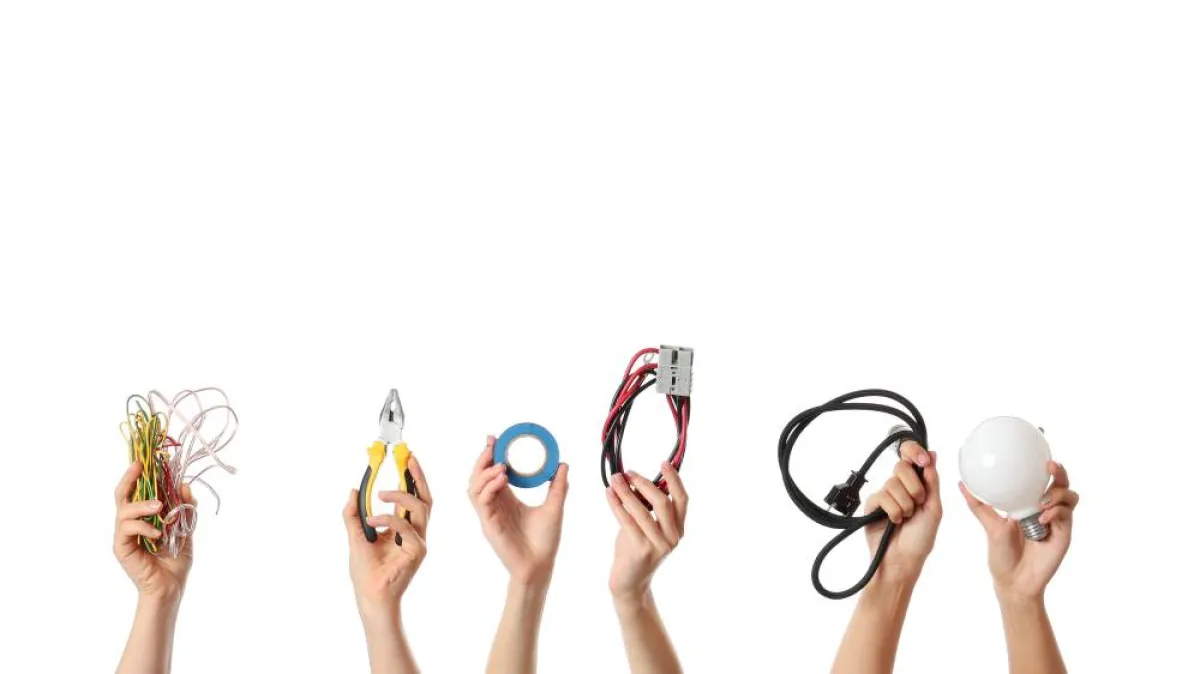 الأسلاك الكهربائيّة شوّه مشهد الديكور