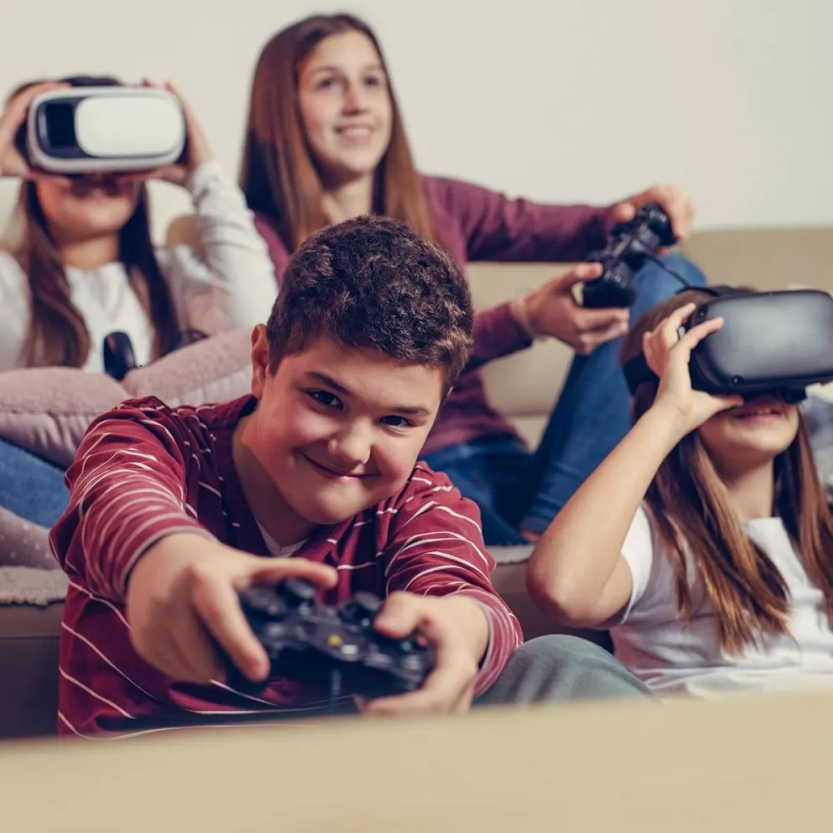 صورة لمجموعة من الأصدقاء