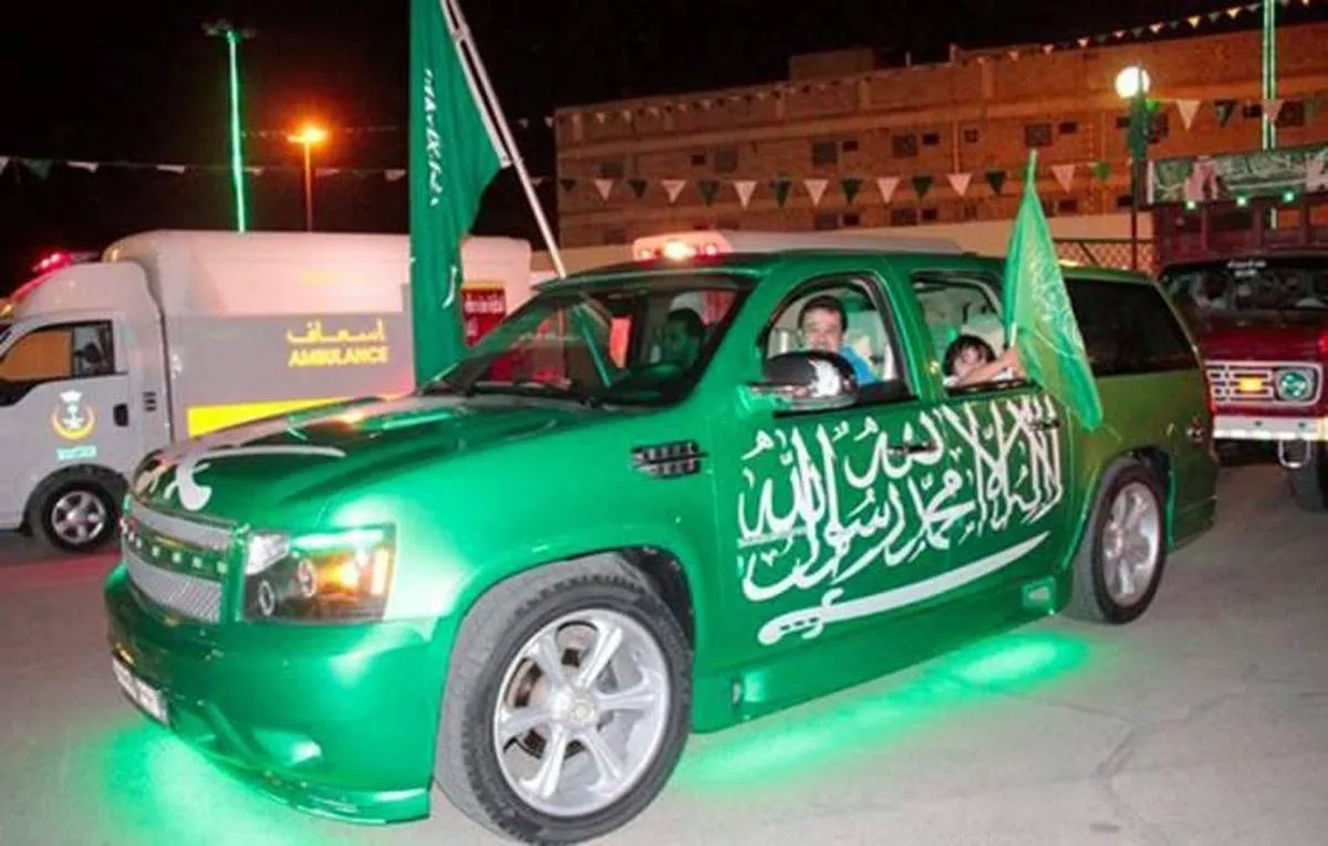 أفكار لتزيين السيارات في اليوم الوطني السعودي 2022
