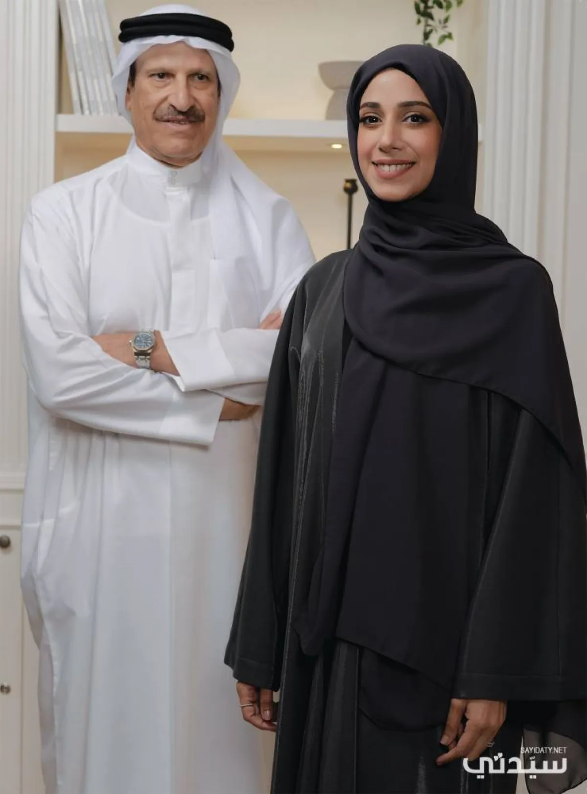 آمنة الحبتور وسلطان الحبتور