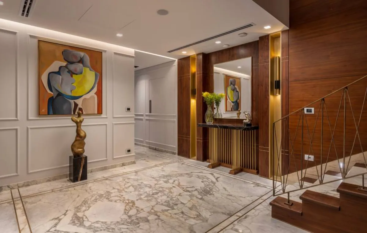 فيلا ستون بارك Stone Park من تصميم المصرية منى حسين 