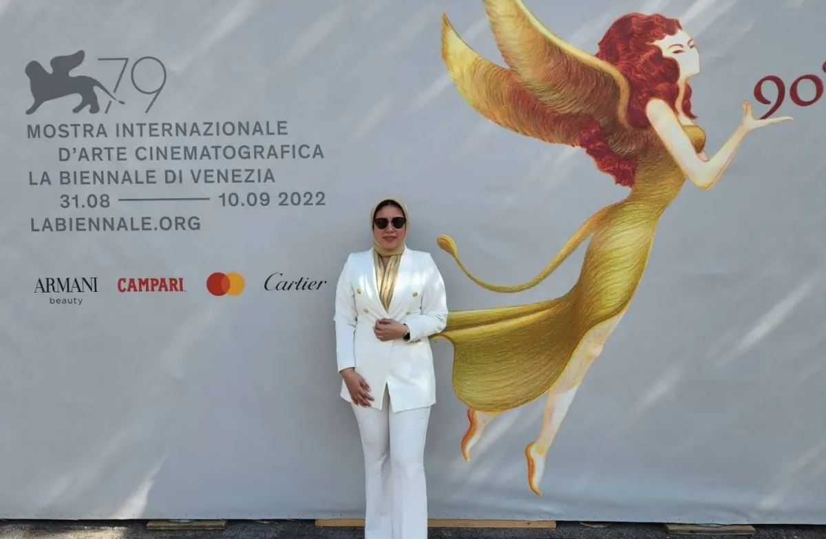 جيهان صبحي خليل- صورة من المركز الإعلامي لـ " جيهان صبحي خليل "