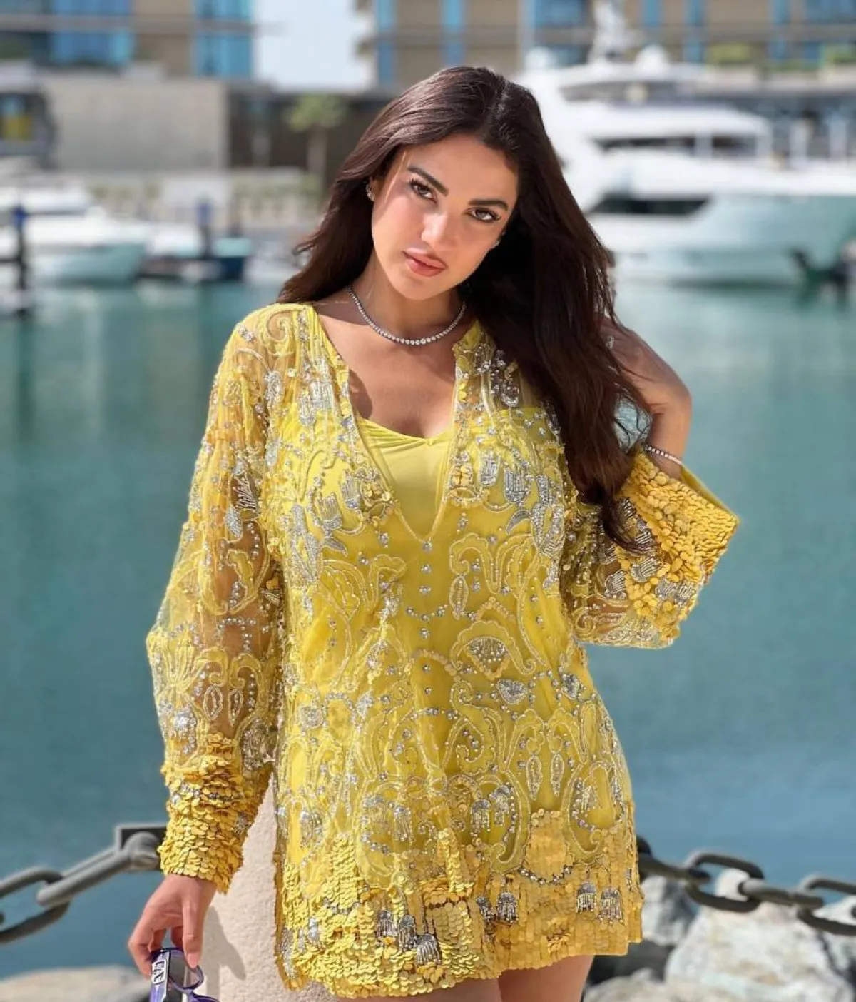 درة زروق - صورة من حسابها على انستغرام