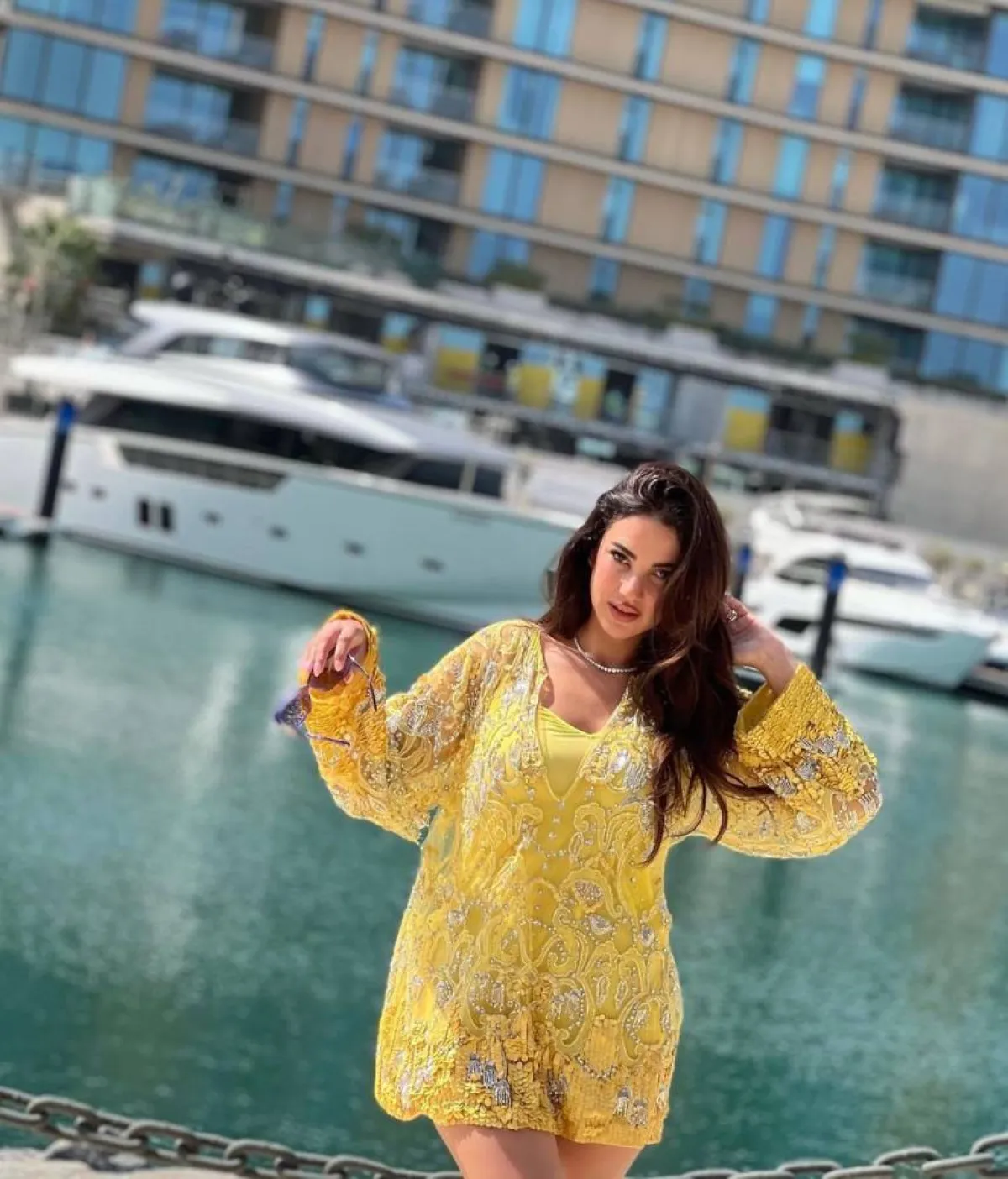 درة زروق - صورة من حسابها على انستغرام