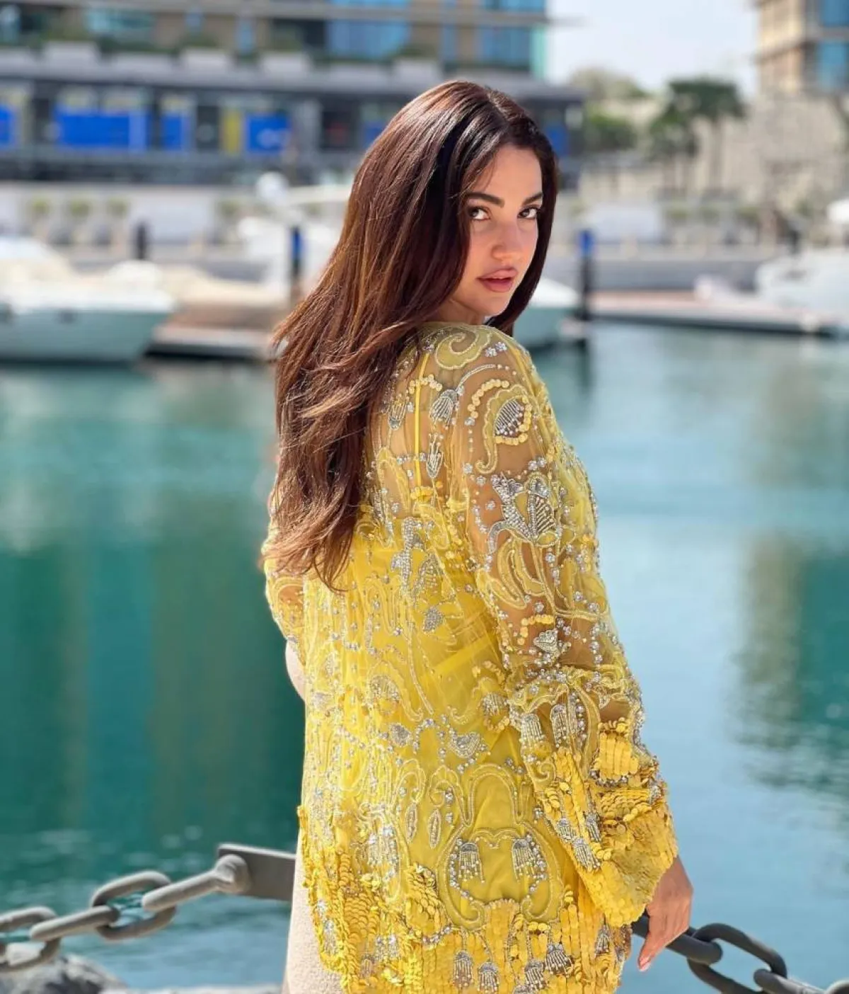 درة زروق - صورة من حسابها على انستغرام