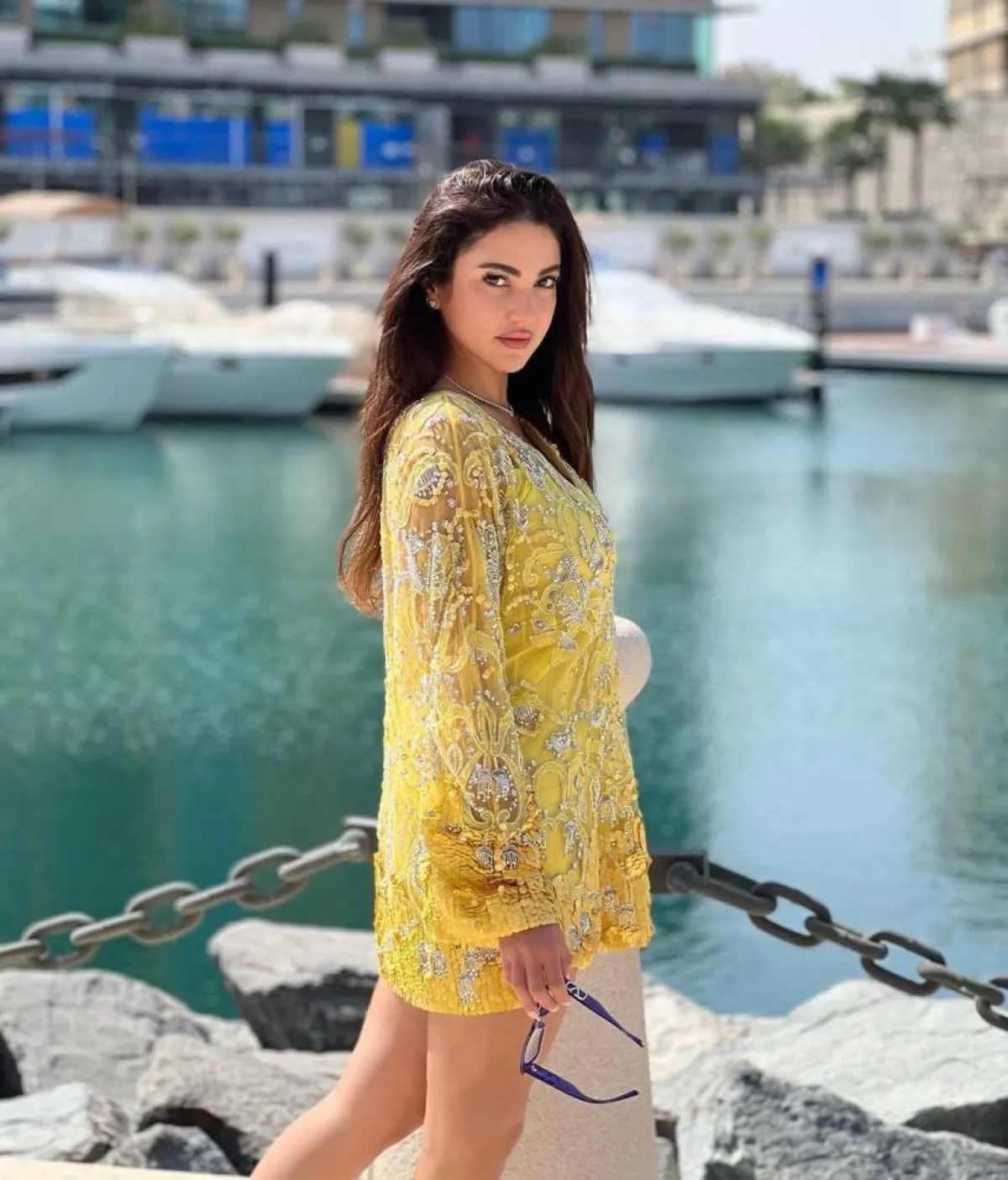 درة زروق - صورة من حسابها على انستغرام