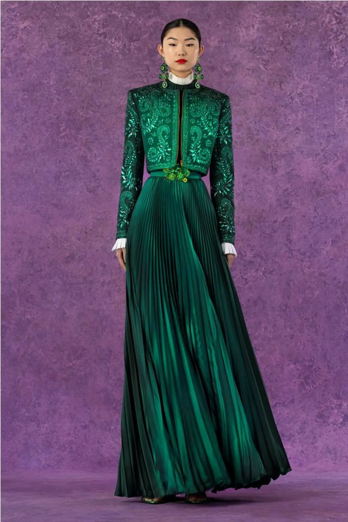 موديلات فساتين فخمة للمحجبات لليوم الوطني السعودي 2022 من أندرو جي أن Andrew Gn