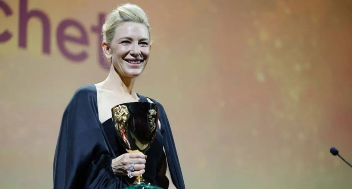 كيت بلانشيت- الصورة من حساب المهرجان La Biennale على إنستغرام