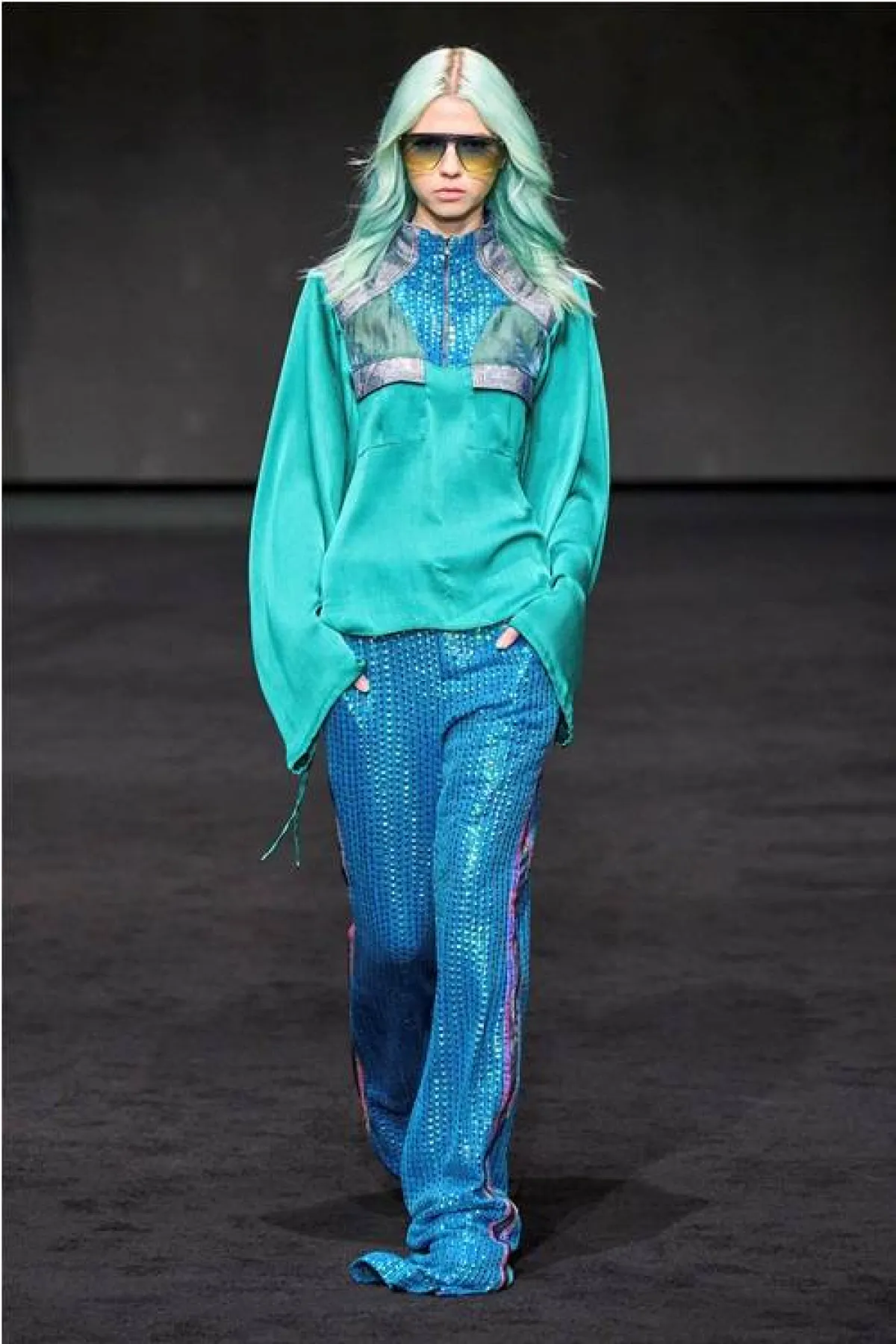 بلايز كم طويل من كوستو برشلونة Custo Barcelona