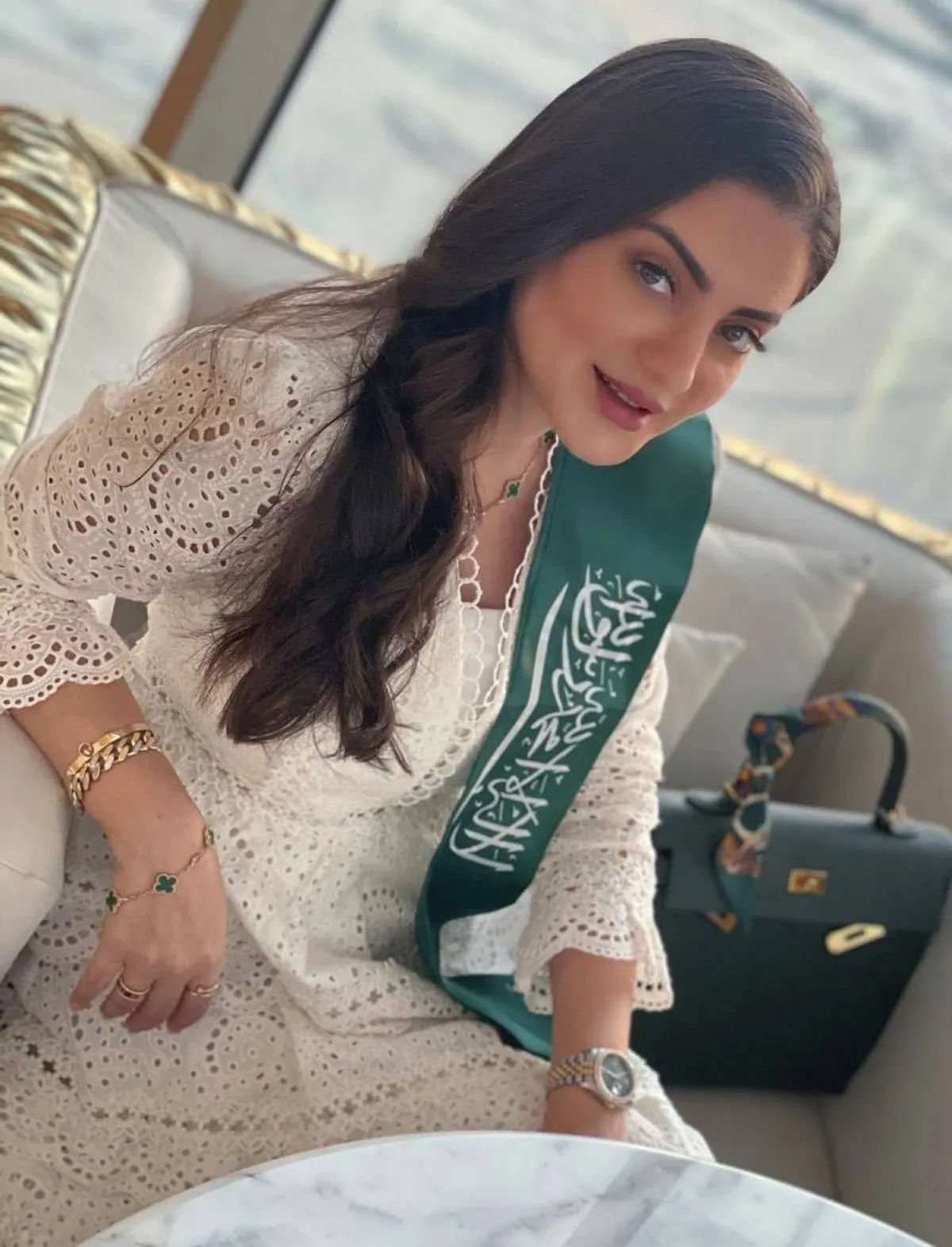 دانية شافعي بإطلالة مميزة