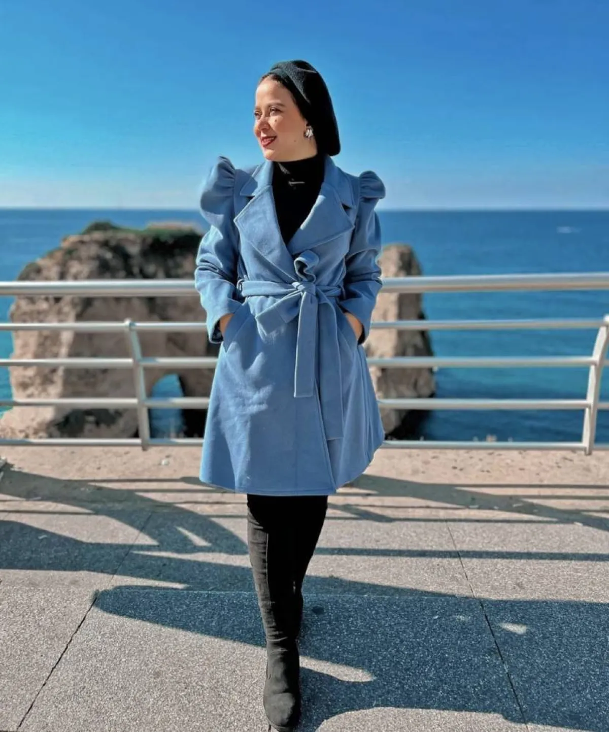 بطوطة نصر باطلالة خريفية