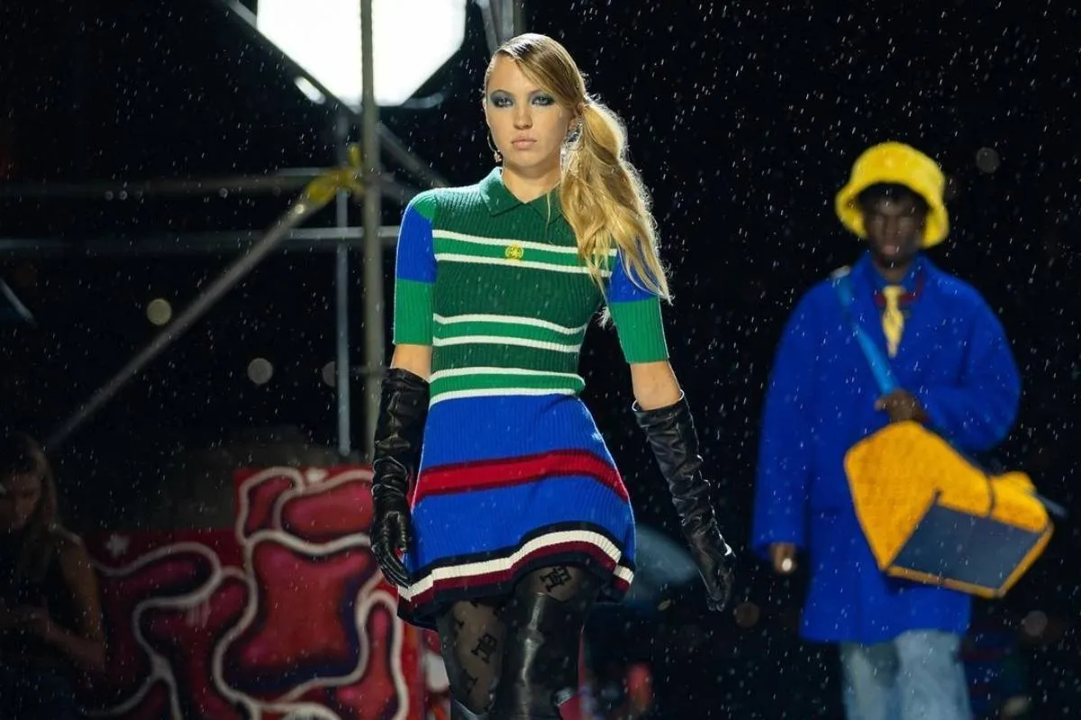 من عرض تومي هيلفيغر- الصورة من حساب أسبوع نيويورك للموضة على إنستغرام