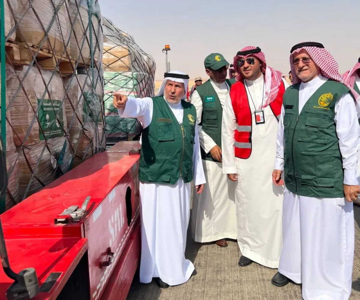 تدشين الجسر الجوي السعودي لإغاثة متضرري الفيضانات في باكستان