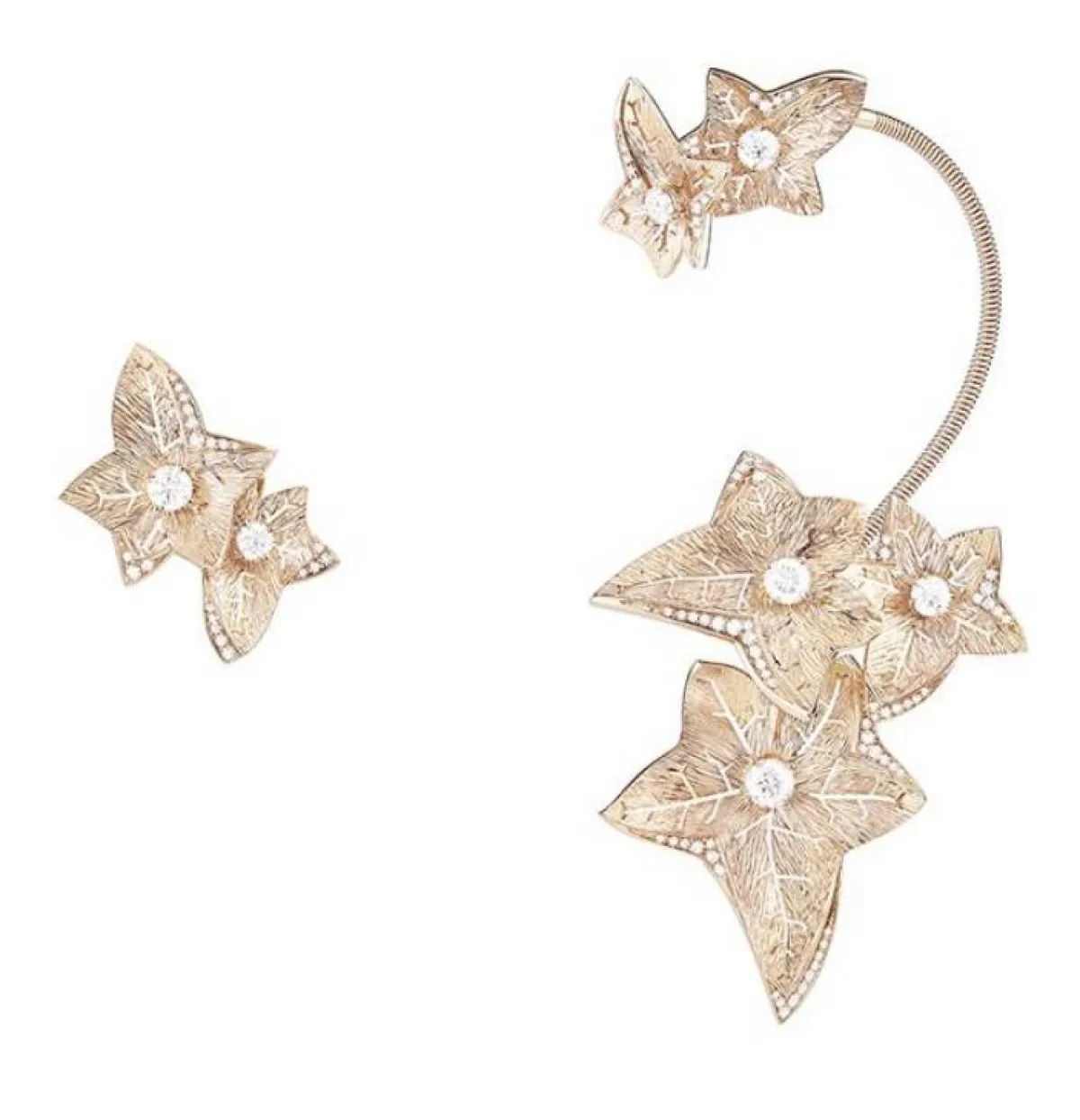 أقراط lierre de paris من بوشرون Boucheron