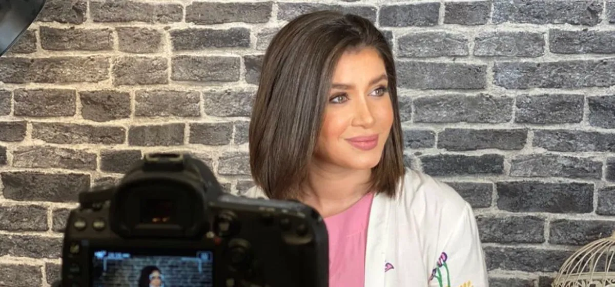 رانا الشافعي -الصورة من حسابها على الانستغرام