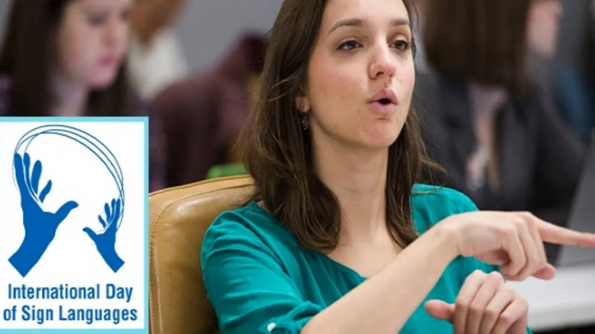 اليوم العالمي للغات الإشارة توحدنا!