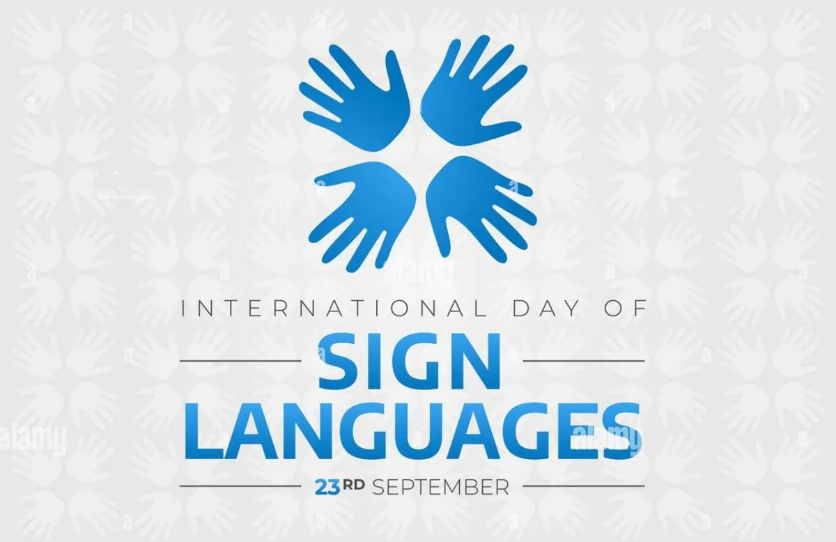 اليوم العالمي للغات الإشارة توحدنا!