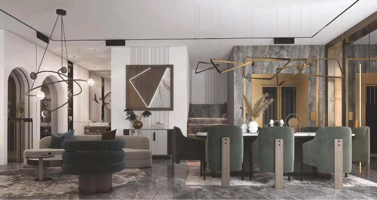  غرفة الطعام تعكس أسلوب حياة القاطنين 