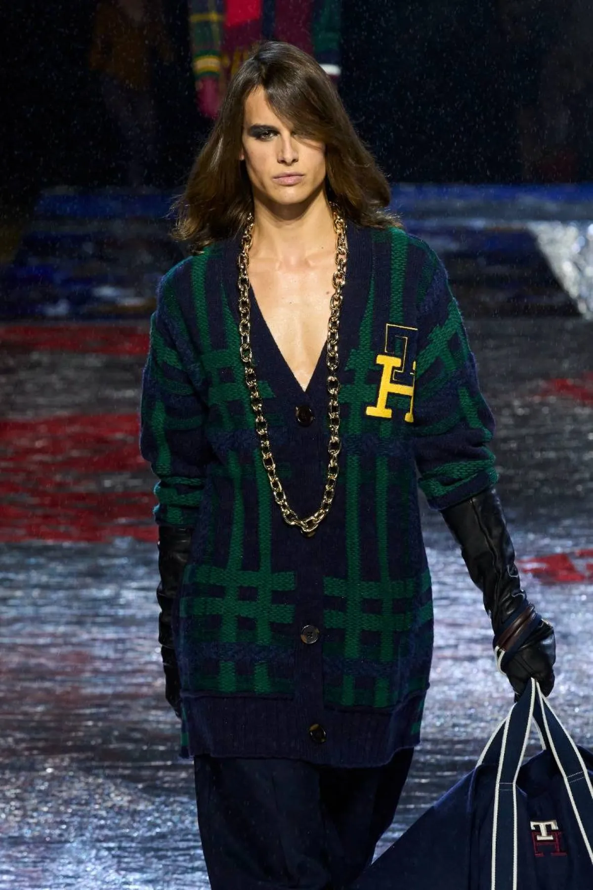 كارديغان ملون كاجوال من Tommy Hilfiger