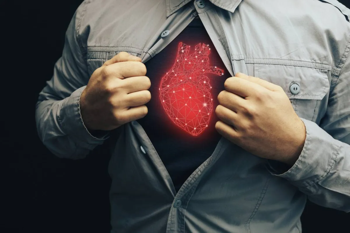 صورة لرجل قلبه كبير