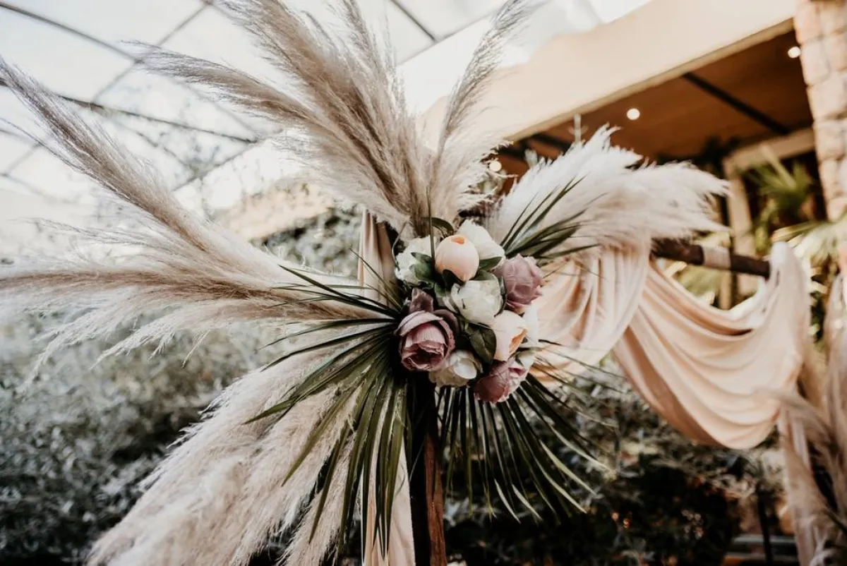 التزيين في حفل الزفاف