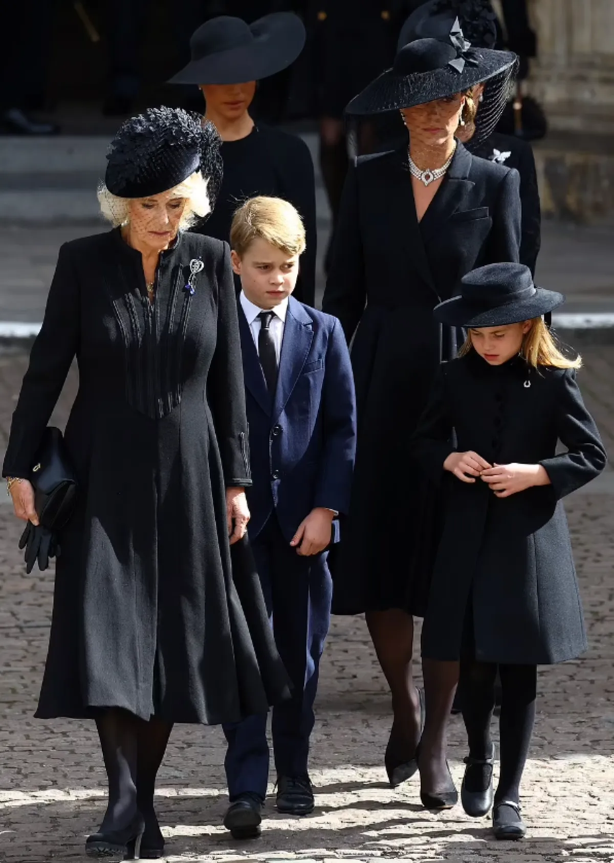 كيت ميدلتون والأميرة شارلوت