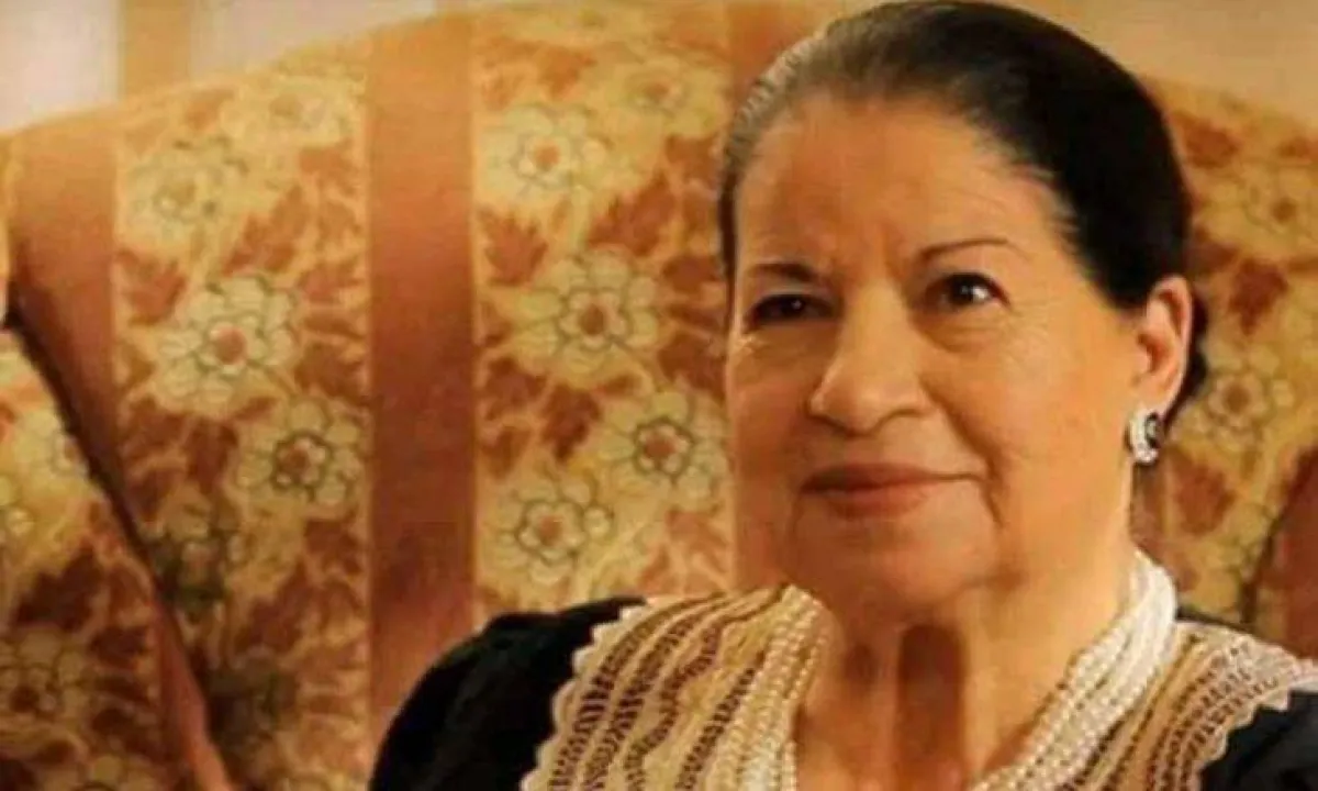  الممثلة الراحلة  فريدة صابونجي الصورة من موقع dz news 