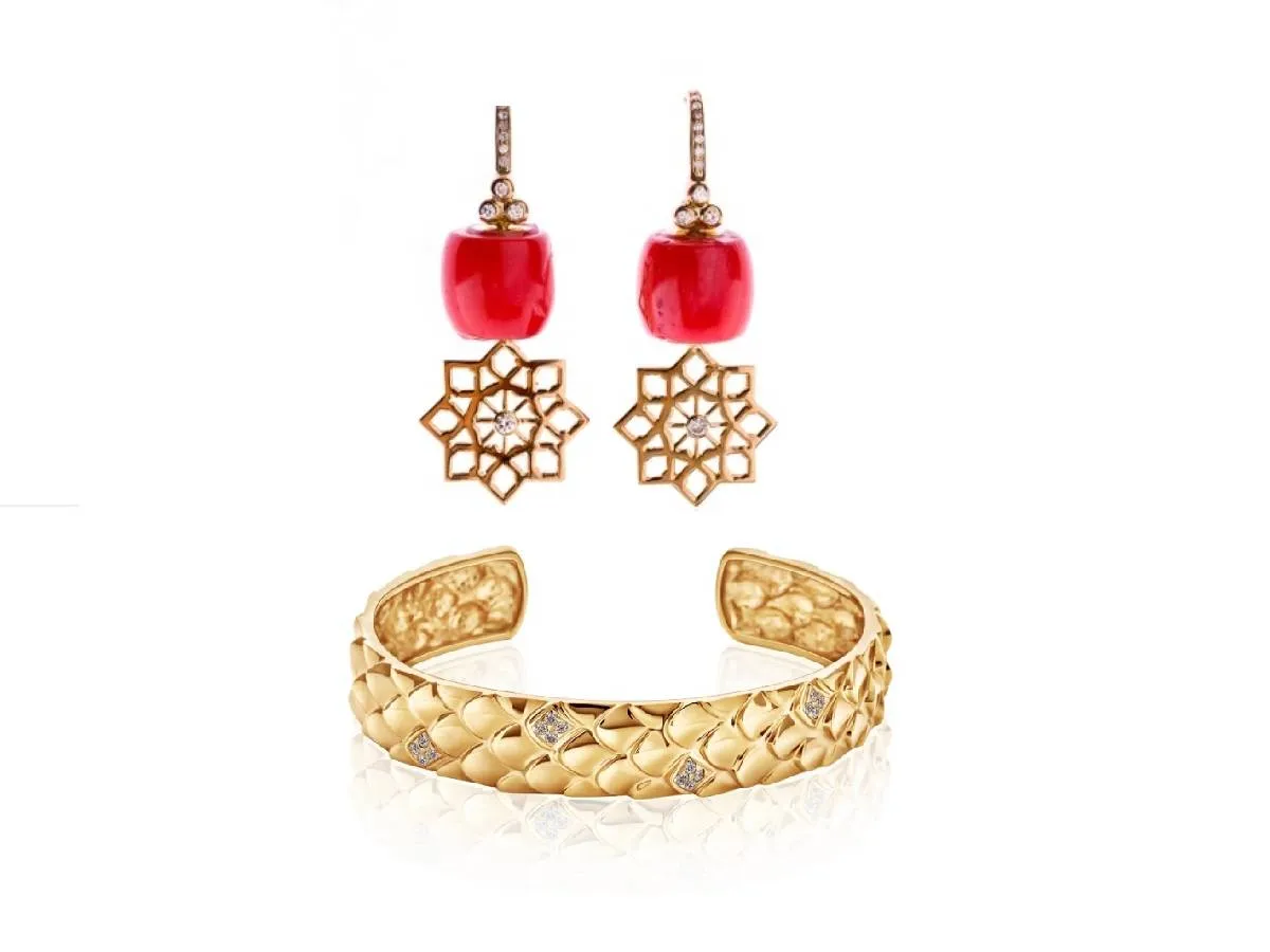 قطع مجوهرات ساحرة مستوحاة من التراث السعودي من أشهر الدور المحلية