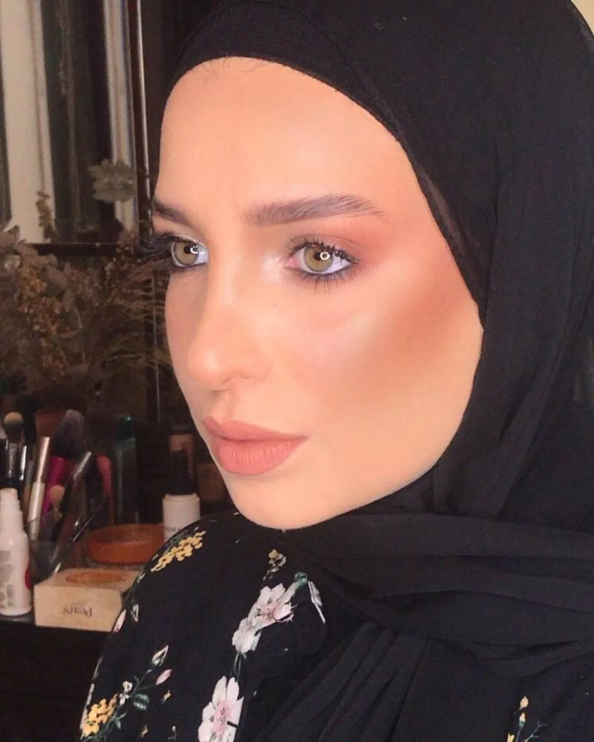 مكياج عيون العروس المحجبة