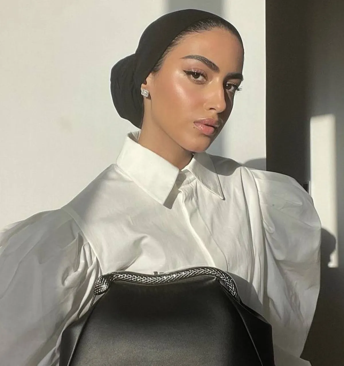 يارا النملة بلفة التوربان