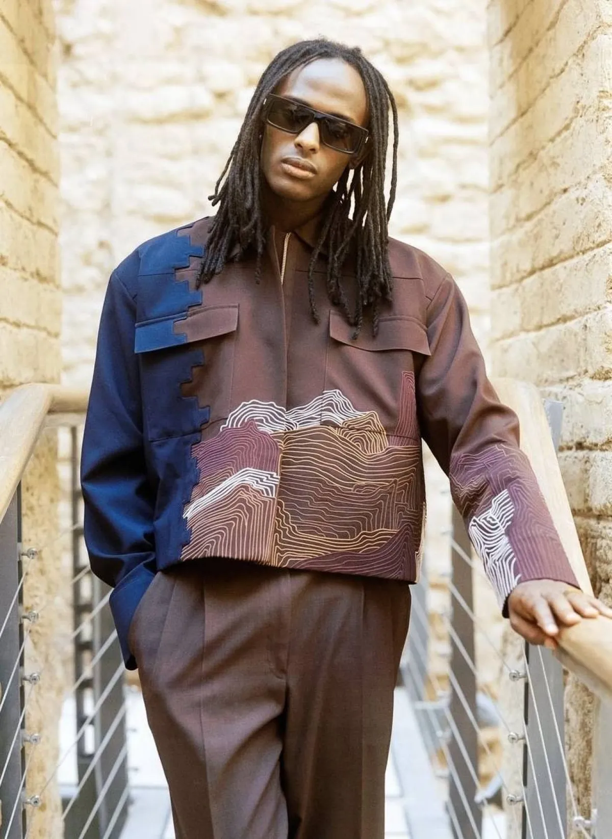 جاكيت مستلهم من قصر سلوى بالدرعية