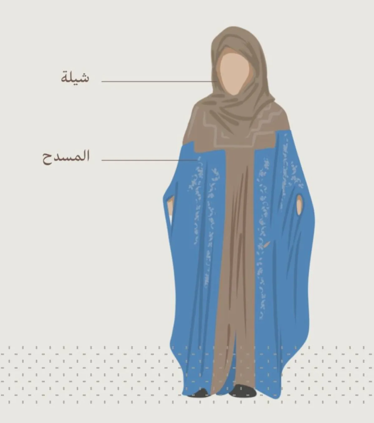 زي المسدح من المنطقة الغربية