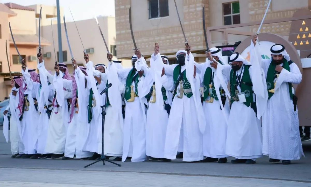 العرضة السعودية - تصوير بشير صالح
