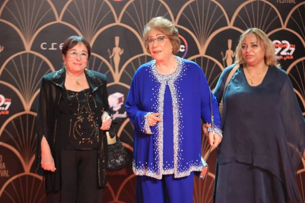 سميحة أيوب وسميرة عبد العزيز من مهرجان القاهرة للدراما-صورة خاصة بـ"سيدتي" تصوير محمد عربي